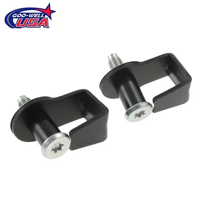 Pair of 2 Door Lock Striker Fit for Ford F-100 F-150 F-250 F-350 Mustang Bronco - Image 1 of 4