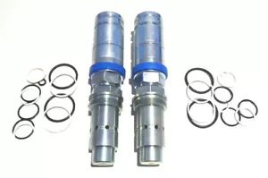 QUICK RELEASE COUPLING & SEALS (PAIR) COMPATIBLE WITH: FORD (VARIOUS, SEE LIST) - Picture 1 of 1