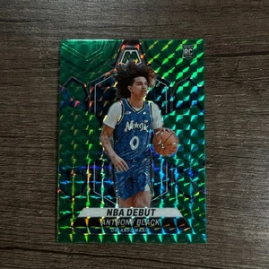 2023-24 Panini Mosaic - Debut NBA Anthony Negro #263 Green Mosaic Prizm (RC) - Imagen 1 de 2