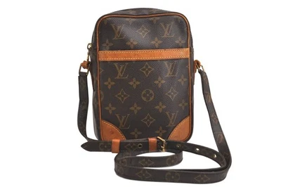 Authentic Louis Vuitton Monogram Danube Shoulder Cross Body Bag M45266 LV 4302N - Image 1 of 4