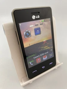 LG T385 Black Unlocked Single SIM 50MB 3.2" Mini Android Touchscreen Smartphone - Picture 1 of 15