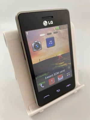 LG T385 Black Unlocked Single SIM 50MB 3.2" Mini Android Touchscreen Smartphone - Image 1 of 4