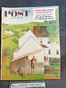 JUNE 23, 1956, THE SATURDAY EVENING POST, , JOHN CLYMER COVER - Picture 1 of 11