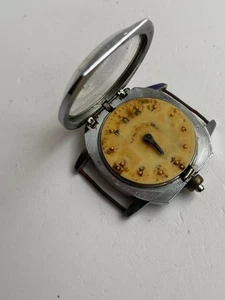 VINTAGE HERREN ARMBANDUHR TEILE FUNKTIONIEREN NICHT RAKETA CAL 2601.H USSR CCCR BLIND - Bild 1 von 9