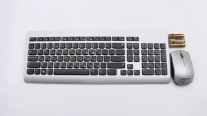 Lenovo IdeaCentre 520-27IKL 520-24IKL Wireless Keyboard Mouse Hebrew 00XH863 - Picture 1 of 4