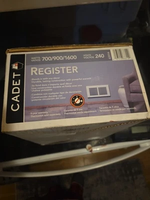 Cadet Register Heater Model RMC162W  - Image 1 of 3