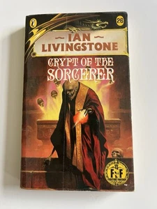 Crypt of the Sorcerer Ian Livingstone Fighting Fantasy Puffin 1987 - Imagen 1 de 8