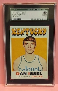 1971-72 TOPPS DAN ISSEL (KENTUCKY COLONELS) RC #200 SGC 6 EX/NM - Picture 1 of 2