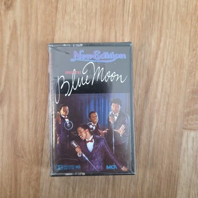 NEW EDITION -  Under the Blue Moon SEALED Cassette - Image 1 of 4