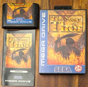 VERSIONE ACQUISTO TEDESCA! The Story Of Thor - Gioco Mega Drive - CIB MEGADRIVE - Foto 1 di 9