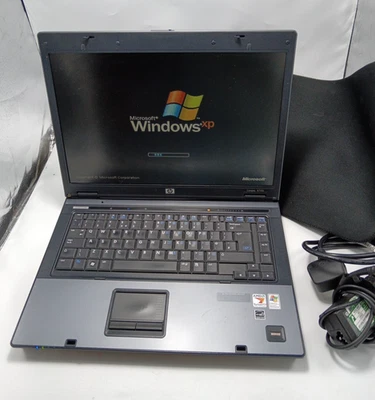 HP Compaq 6715b Retro Laptop Windows XP Pro Dual Core 3GB Ram 128GB SSD DVD  - Image 1 of 4