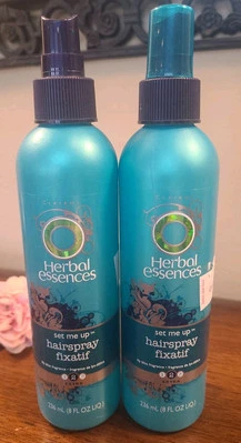READ (2) Herbal Essences Set Me Up Hairspray Lily Bliss 8 fl oz Non Aerosol Pump - Image 1 of 4