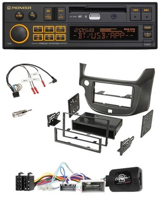 Pioneer DAB Lenkrad USB Bluetooth Autoradio für Honda Jazz ab 2014 dunkelgrau - Bild 1 von 4