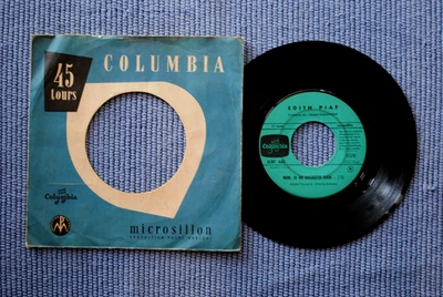 EDITH PIAF / SP COLUMBIA SCRF 443 / BIEM 196. ? (F) - Photo 1/2
