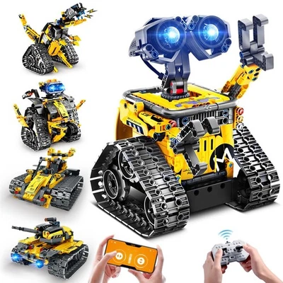 Robot Toys for Kids Building Set, 520 PCS App & Remote Control Robotics Kit, ... - Image 1 of 4