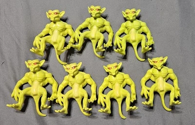 Lote de 7 Galoob Blackstar Demons 1983 color limón lima Foto 1 de 2