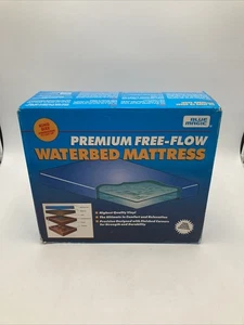 Blue Magic Premium Free Flow Wasserbett Matratze King Size 72 x 84 x 9 Neu Selten - Bild 1 von 10