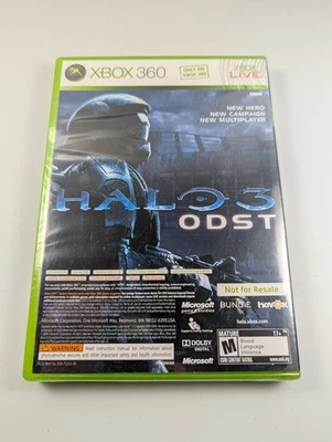 Halo 3: ODST / Forza Motorsports 3 no para reventa (Xbox 360) nuevo sellado de fábrica Foto 1 de 4