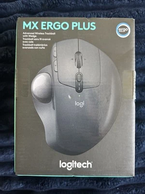 Logitech MX ERGO Plus Programmable Wireless Bluetooth Ergonomic Trackball Mouse - Image 1 of 4