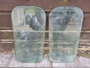 Land Rover Series & Defender Roof Side Rear Quarter Windows x 2 - Picture 1 of 1