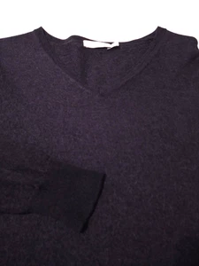 Suéter azul oscuro SUITSUPPLY para mujer con cuello en V 100 % lana MERINO (M) - Imagen 1 de 6