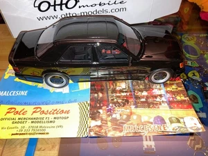 OT638 OTTOMOBILE 1/18 MERCEDES BENZ 300E 5.6 AMG (W124) BLACK NEW VERY RARE - Picture 1 of 19