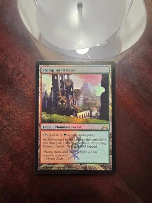 Stomping Ground Gatecrash Foil MTG LP Magic Card - Image 1 of 2