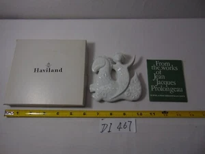 Ornamento 'Cavallo Rampante' Porcellana Haviland 1972 Vintage Francia In Scatola - Foto 1 di 7