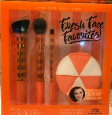 1 Juego de brochas REAL TECHNOGIES Fresh Face Favorites "RT-1576" *Joy's Cosmetics* Foto 1 de 2