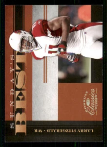 2008 Donruss Classics Sunday's Best Gold #6 Larry Fitzgerald /100 - Picture 1 of 2