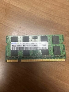 Samsung M470T5663EH3-CF7 0948 2GB DDR2 Laptop RAM Memory Very Good - Picture 1 of 3