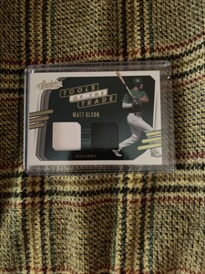 2021 Panini Absolute Matt Olson Tools of the Trade Dual Worn Patch Oakland A's