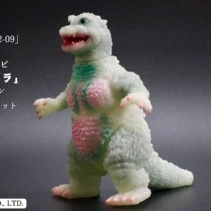 Envy Little Godzilla Glow in the Dark GID Painted Assembly Kit Soft Vinyl Figure - Picture 1 of 4