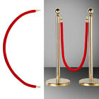  Queue Rope Black Stand Crowd Control Stanchion Wedding Decor Fence Comfortable