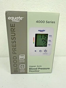 Equate 4000 Series Upper Arm Blood Pressure Monitor - NEW IN BOX - Picture 1 of 4
