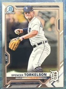 2021 Topps Bowman Chrome #BCP-187 Spencer Torkelson - Picture 1 of 2