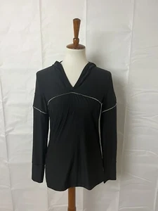 Gap Body Top Fitness Athletic Hooded Medium Black - Bild 1 von 6