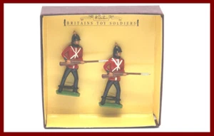 BRITAINS: 8815 - SHERWOOD FORESTAERS - 2X PRONTO - NUOVO - Foto 1 di 3