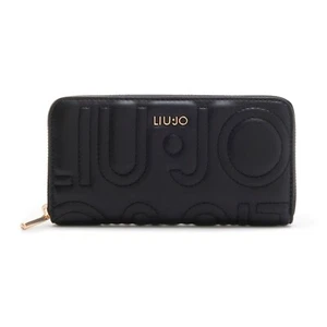 Portafogli da donna LIU JO Zip Around Linea MANHATTAN colore NERO SCONTO 30% - Imagen 1 de 4
