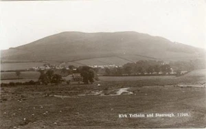 REAL PHOTO POSTCARD KIRK YETHOLM & STAEROUGH, ROXBURGHSHIRE, SCOTLAND BY MONARCH - Picture 1 of 2