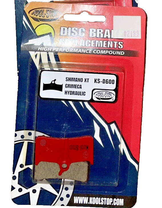 Pastillas de repuesto de freno de disco para bicicleta Kool Stop KS-D600 Foto 1 de 2