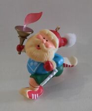Hallmark Christmas Ornament Marathon Santa Claus Running 1984 Vintage Read ⬇️