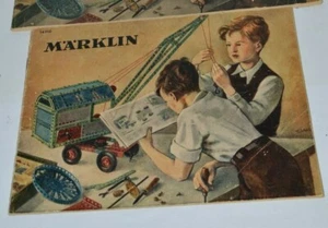 uralter Katalog Märklin 14910 Metallbaukasten Stücklisten - Bild 1 von 4