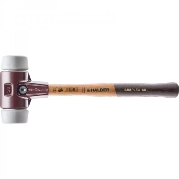 Halder Simplex Schonhammer TPE-MID Gummihammer 30-50mm EH3003 versch. Größen  H  - Bild 1 von 1