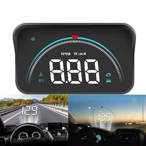 M8 Car HUD OBD2 II Head-up Display Overspeed Warning System Speed Voltage Alarm - Picture 1 of 11