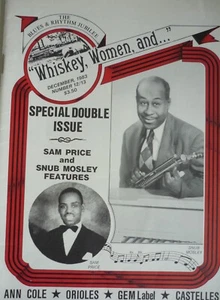 Whiskey, Women and … Magazine. No. 12/13 double issue R&B, Rhythm, Blues, Jazz - Picture 1 of 2