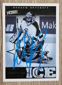 Andrew Raycroft Signed 2005 Victory Card #S15 Boston Bruins NHL Auto RAD - Picture 1 of 1