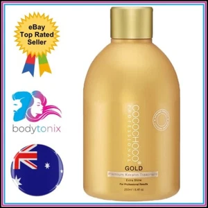 COCOCHOCO PRO GOLD Premium Brazilian Keratin Hair Straightening Treatment 250ml - Picture 1 of 8