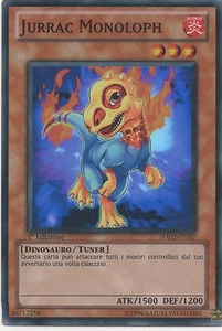 YU GI OH JURRAC MONOLOPH • HA02 • SUPER RARA - Foto 1 di 1