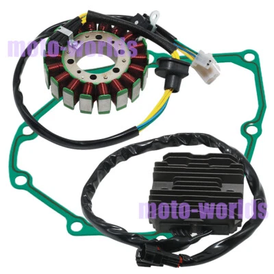 Stator Coil＆Voltage Regulator+Gasket for Suzuki GSX1300R Hayabusa 1300 2008-2012 - Изображение 1 из 4